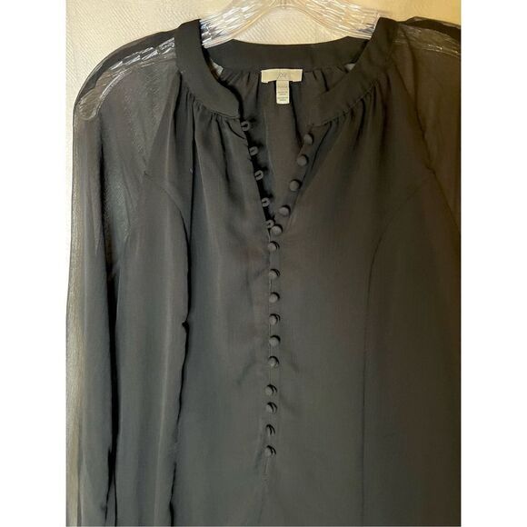 Joie Limited Edition Ladies Balloon Sleeve Black Dress Size X-Small - Picture 9 of 14